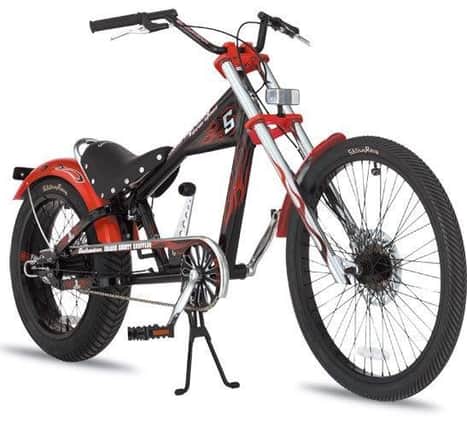 One of bikes stolen from a shed in Northampton was a red, silver and black Schwinn (similar to the one pictured), which had a wide rear tyre and a chopper-style seat.