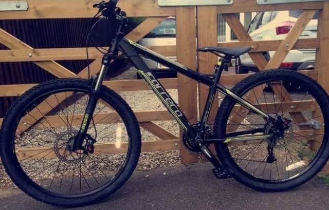 This Carrera Vulcan mountain bike was stolen from the Weston Favell Shopping Centre car park on Sunday.