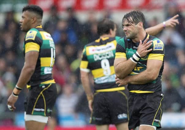 Ben Foden hopes to be fit to face Bristol (picture: Kirsty Edmonds)