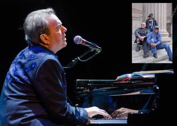 Jimmy Webb and (inset) The Real Thing