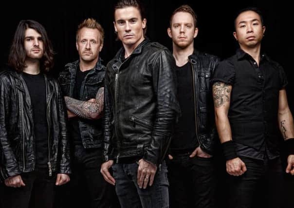 Former World Super Bike champion James Toseland with his band