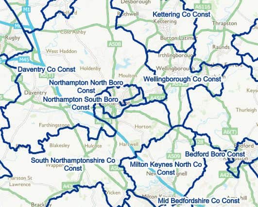 How the boundaries currently look.