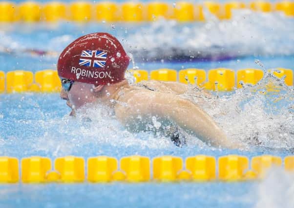 Ellie Robinson has reached the 400m S6 freestyle final at the Paralympics