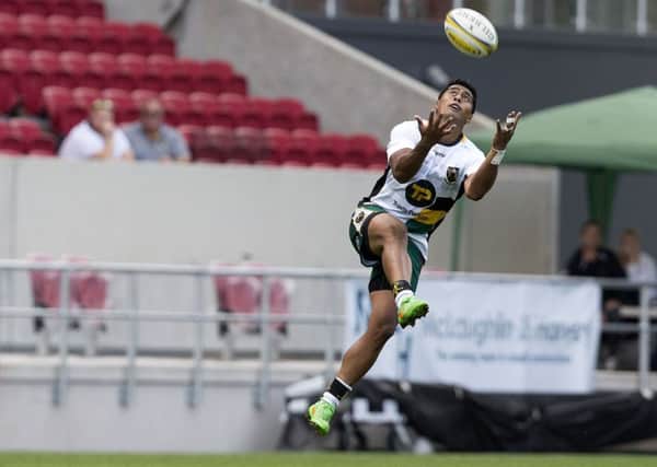 Ahsee Tuala is loving life at Saints (picture: Kirsty Edmonds)