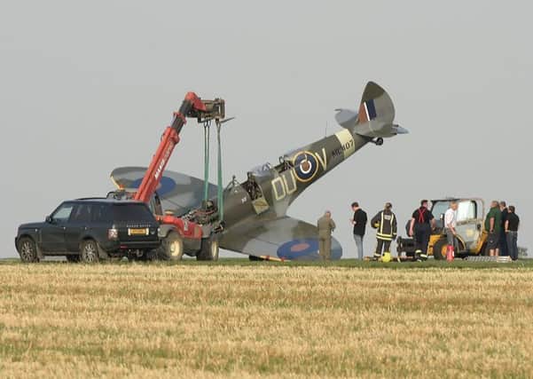 The recovery operation at Sywell. Photo by John Woods, PixelPackingPiccys