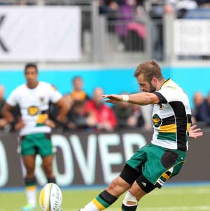 Stephen Myler kicked four penalties for Saints