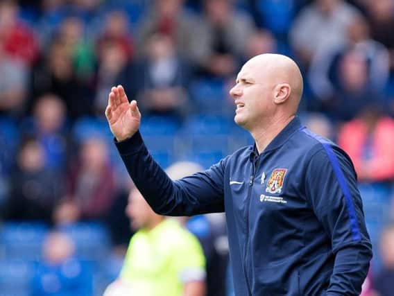 Cobblers boss Rob Page is looking forward to Wednesday's night's EFL Cup clash with Manchester United at Sixfields