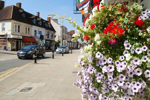 Towcester town centre