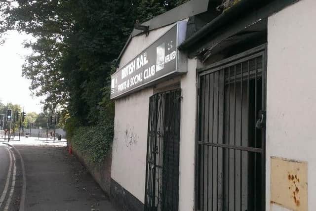 The social club, which is at the edge of the Northampton Rail Station site, has been empty for three years.