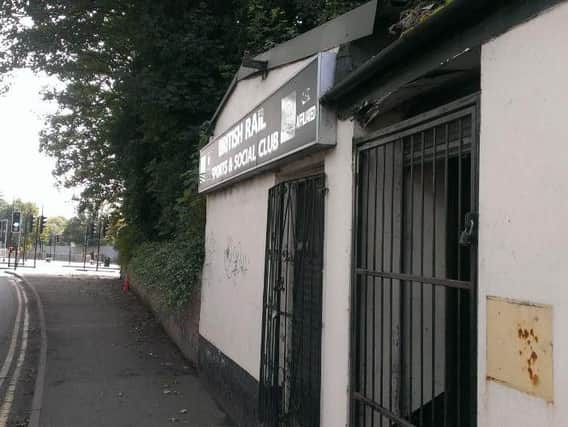 The social club, which is at the edge of the Northampton Rail Station site, has been empty for three years.