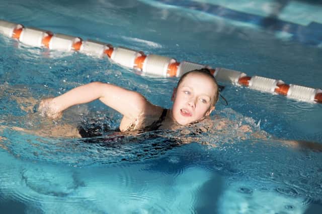 Ellie Robinson returns to Northampton after competing at the Paralympic Games in Rio 2016. Moulton College - Chris Moody Centre pool, Moulton College NNL-160923-085110009