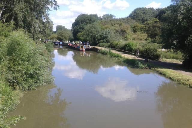 File pic of Grand Union Canal