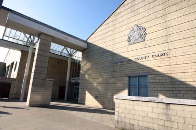 Joshua Barnsley was sentenced to 18 months in prison for assaulting his girlfriend, shouting abuse at her and carrying a lock-knife.
