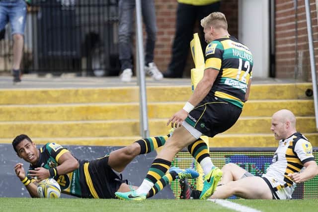 Ken Pisi saw his try disallowed