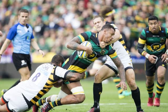 Courtney Lawes was contained well by Wasps