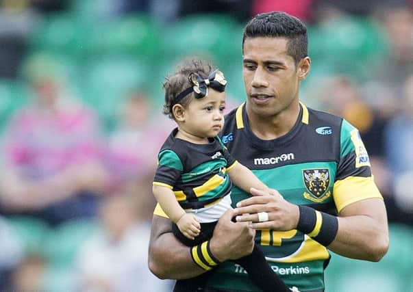 Ken Pisi made his 100th appearance for Saints on Saturday (picture: Kirsty Edmonds)