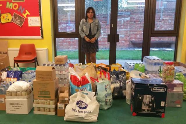 Rufia Ashraf launched a food collection for the Helping Hands charity earlier this month and has received hundreds of items.