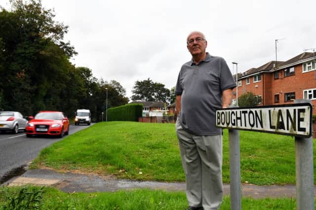 Pas Render has launched a campaign to make Boughton Lane  safer, after figures revealed more than 90 crashes there over the past decade.