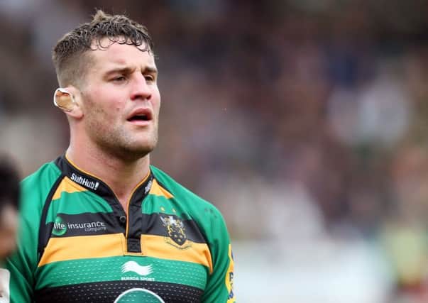 Calum Clark will make his first appearance since May 2015 when Exeter Chiefs come to Franklin's Gardens on Friday night (picture: Kirsty Edmonds)