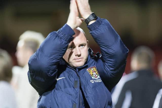 Cobblers boss Rob Page