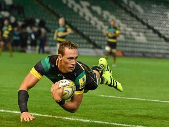 James Wilson scored a try on his return to action
