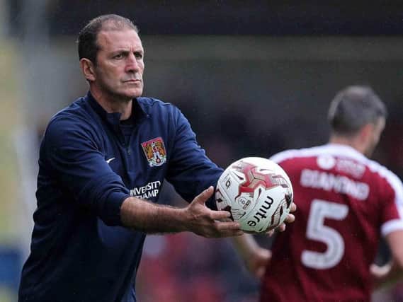 Cobblers assistant manager Paul Wilkinson