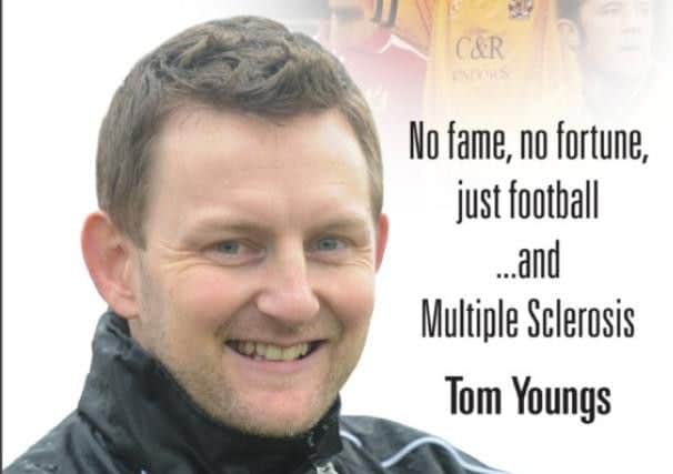 Former Cobblers player Tom Youngs has published a book telling the story of his football career, and his battle against Multiple Sclerosis