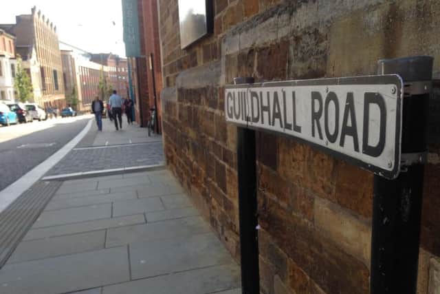 In third place, Guildhall Road.