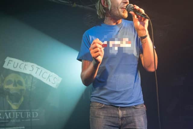 K described his act as a "synth-pop Jeremy Vine"