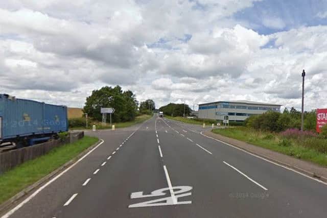 A taxi driver died after a crash on the A5 in Northamptonshire
