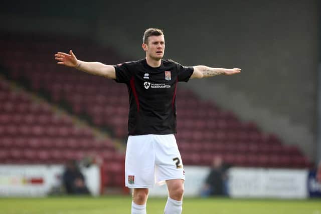 Zander Diamond scored Northampton's goal the last time they played Scunthorpe in 2014