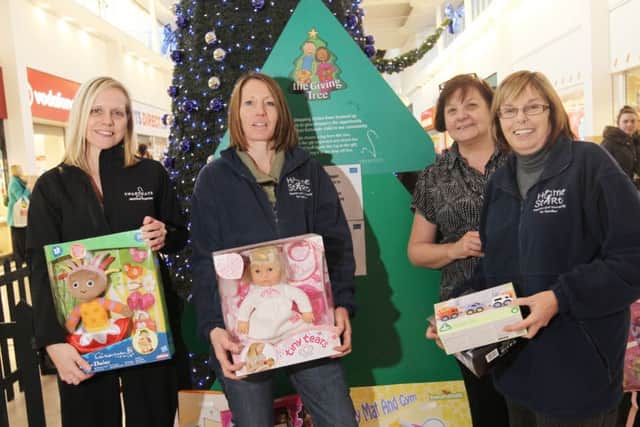 Home-Start runs its giving tree appeal in the Swansgate Shopping Centre in Wellingborough every year to help families in the area