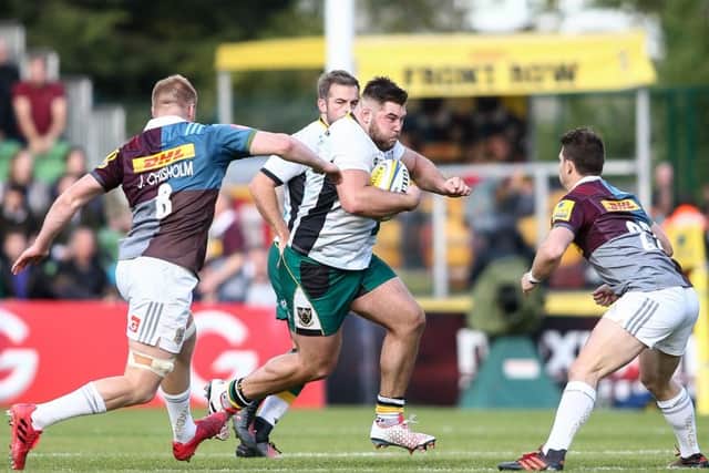 Kieran Brookes on the charge
