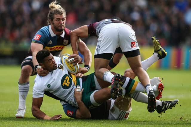 Luther Burrell was back from injury