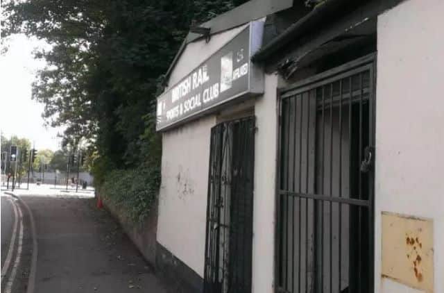 The social club, which is at the edge of the Northampton Rail Station site, has been empty for three years
