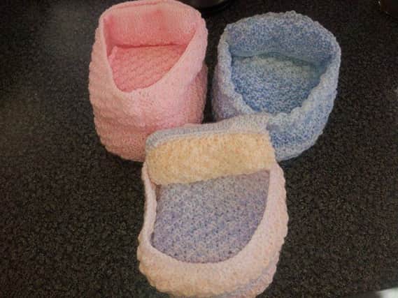 Knitted items for tiny angel babies