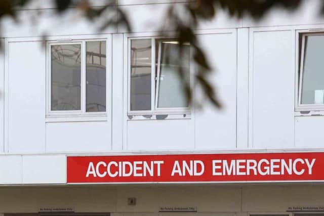 Accident and emergency staff are being overwhelmed at times