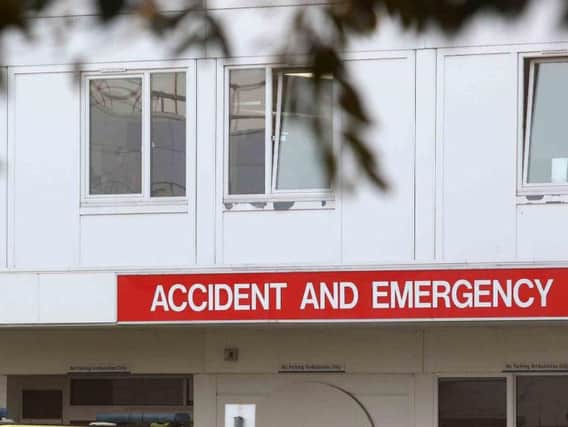 Accident and emergency staff are being overwhelmed at times
