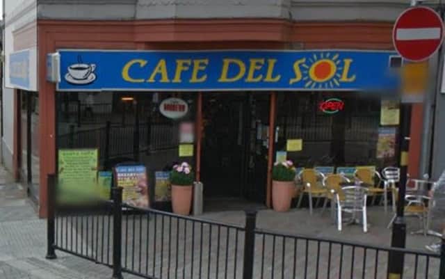 The former Cafe Del Sol site could be conveted into a restaurant