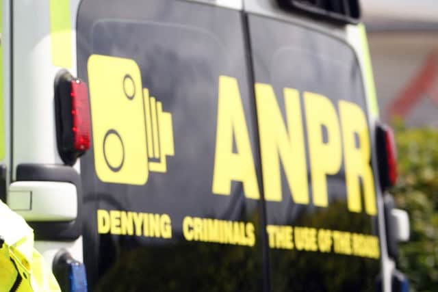 An ANPR van has been parked on the A43 between Northampton and Kettering for nearly two weeks
