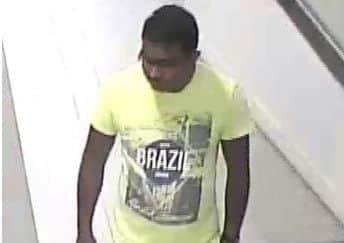 Police investigating two sexual assaults in Northampton town centre have released the picture of a man they believe may be able to help with their enquiry.