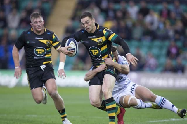 George North impressed for Saints (pictures: Kirsty Edmonds)
