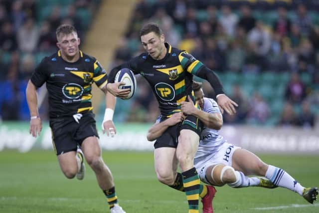 George North made plenty of carries