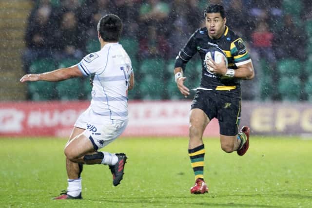 George Pisi tried to take the fight to Montpellier