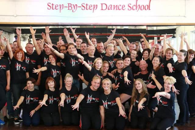 The cast of this year's Strictly Northampton event, organised by Step By Step Dance School