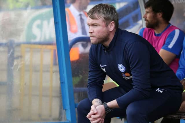 Grant McCann was appointed Posh boss back in May. Picture: Joe Dent