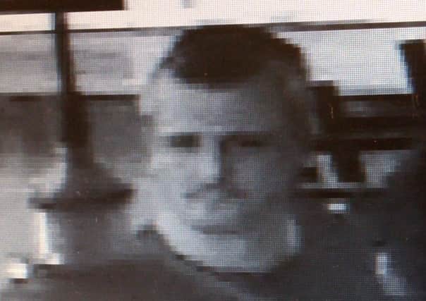 Police would like to speak to the man pictured.