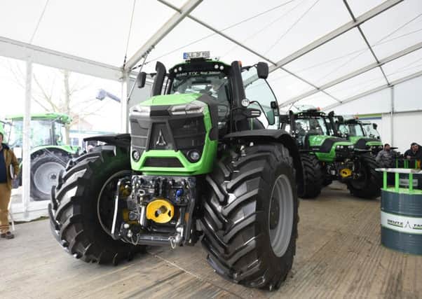 Big tractors like these have changed the face of modern arable farming