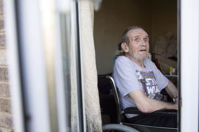 80-year-old Albert Glasgow was attacked at knifepoint and had liquid substance thrown in face NNL-161018-160437009