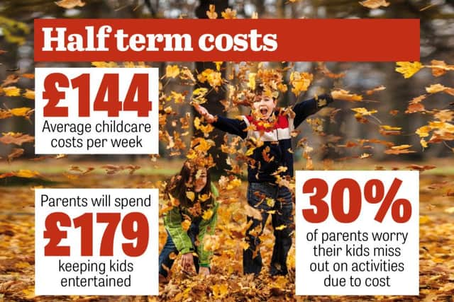 One in five parents stressed out by half-term as extra costs hit Â£323